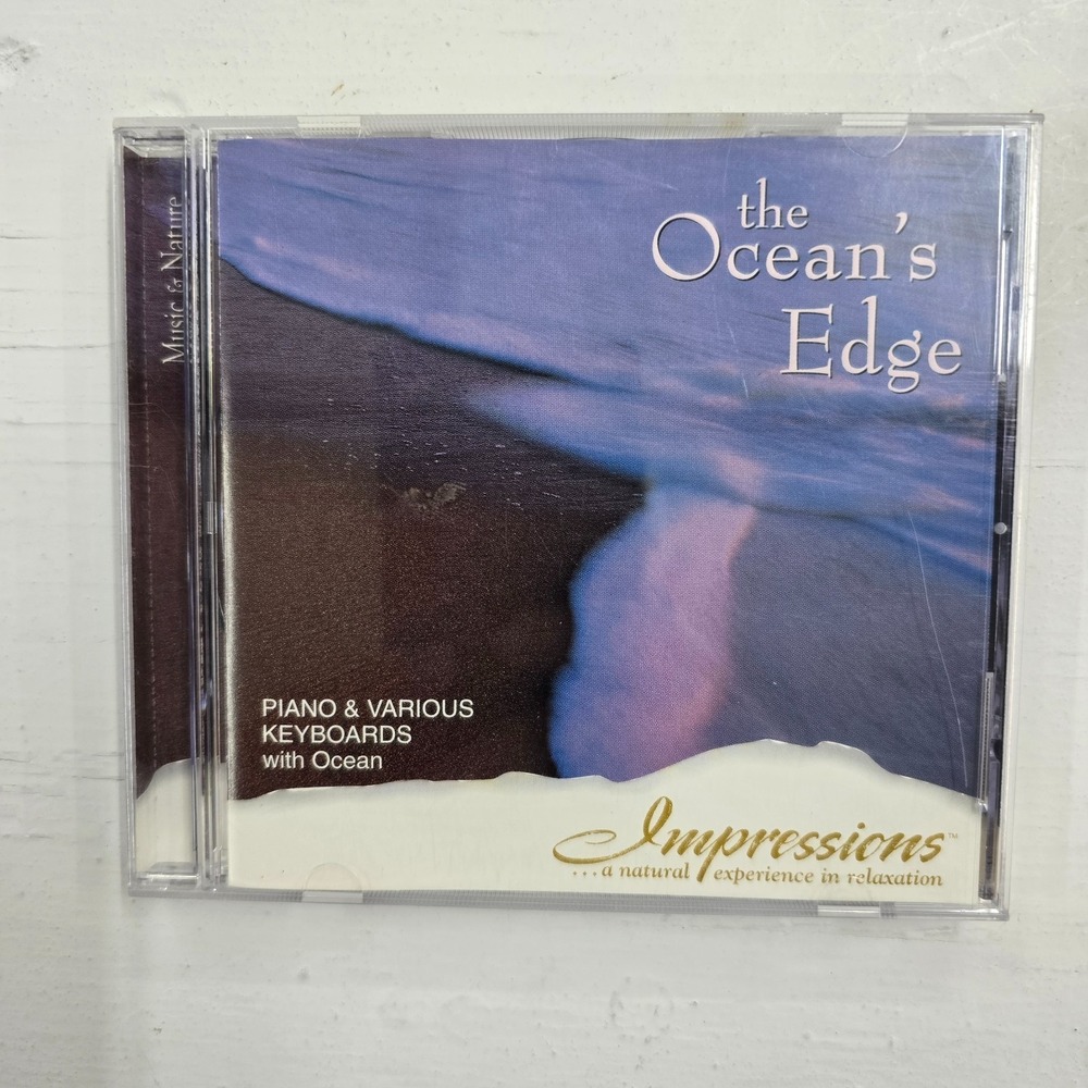 Ocean's Edge By Impressions On Audio CD Album Black 2006 Relaxation